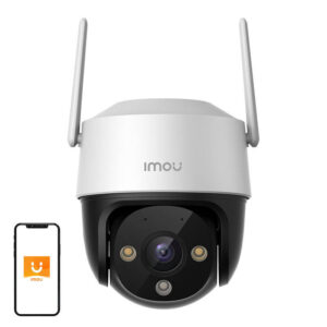 IMOU Cruiser SE+ – Cameră supraveghere WiFi 360 grade exterior 3MP, viziune nocturnă 30m, audio, sirenă 110dB, IP66