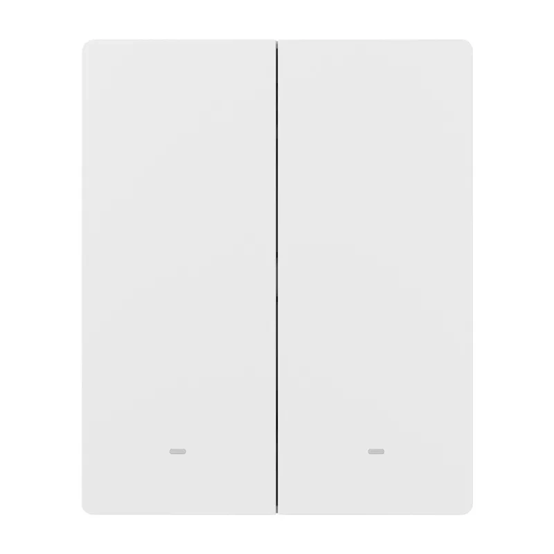 Sonoff M5‑2C‑80W – Întrerupător smart, 2 butoane, Wi‑Fi + Matter, compatibil Alexa, Google Home și Apple Home