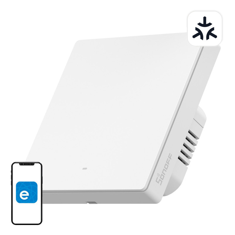 Sonoff M5 1C 86W - Întrerupător smart Matter cu 1 canal, compatibil Thread/WiFi
