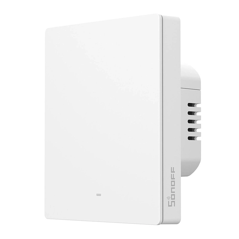Sonoff M5‑2C‑80W – Întrerupător smart, 1 buton, Wi‑Fi + Matter, compatibil Alexa, Google Home și Apple Home