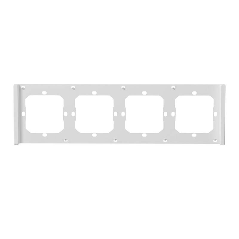 Sonoff M5‑4C‑80‑FW – Ramă albă pentru 4 întrerupătoare M5‑80, compatibilă cu întrerupătoare M5‑80
