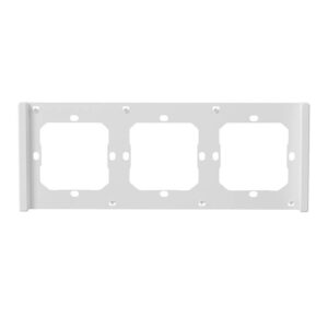 Sonoff M5‑3C‑80‑FW – Ramă albă pentru 3 întrerupătoare M5‑80, compatibilă cu întrerupătoare M5‑80