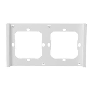 Sonoff M5‑2C‑80‑FW – Ramă albă pentru 2 întrerupătoare M5‑80, compatibilă cu întrerupătoare M5‑80