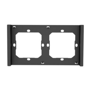 Sonoff M5‑2C‑80‑FW – Ramă neagră pentru 2 întrerupătoare M5‑80, compatibilă cu întrerupătoare M5‑80
