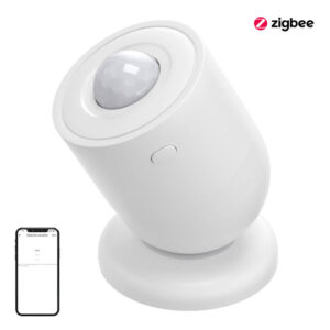Sonoff SNZB‑03P – Senzor mișcare Zigbee 3.0, detectare rapidă 5s, baterie CR2477, unghi 110°, rază 6 m, alb