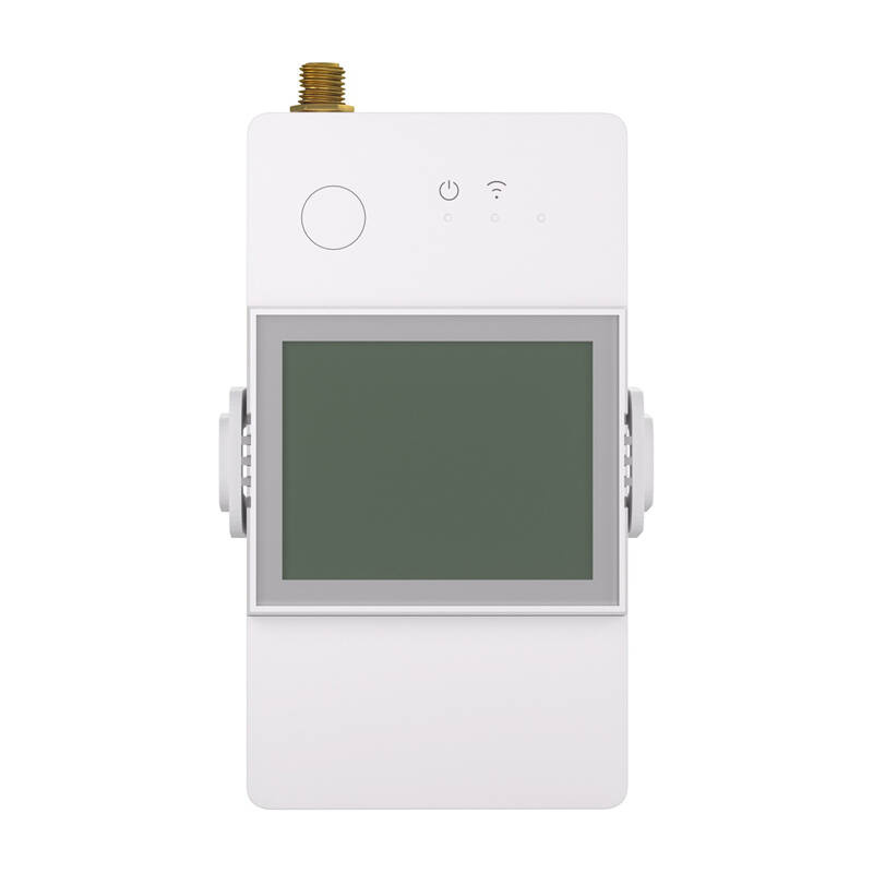 Sonoff POWCT – Monitor energie Wi‑Fi cu traductor CT100A, releu uscat 2A, istoric 6 luni, eWeLink, carcasă ignifugă albă