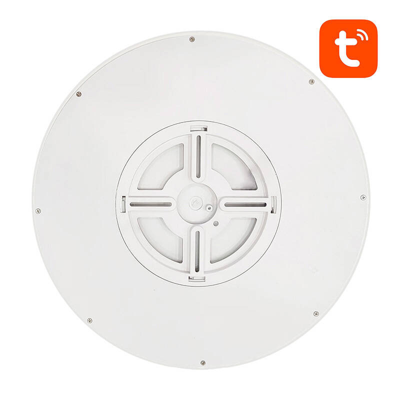 Plafonieră smart subțire WiFi + Bluetooth Gosund LB12, 30 cm, RGB + alb reglabil, 24 W, IP54, telecomandă