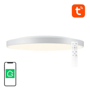 Lampă de plafon inteligentă 30cm Bluetooth 16M RGBCW Gosund LB13 1600lm Tuya + telecomandă.