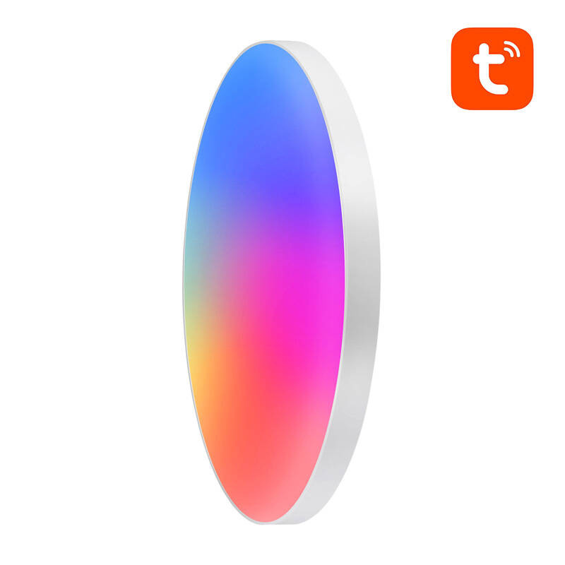 Lampă de plafon inteligentă 30cm Bluetooth 16M RGBCW Gosund LB13 1600lm Tuya + telecomandă.
