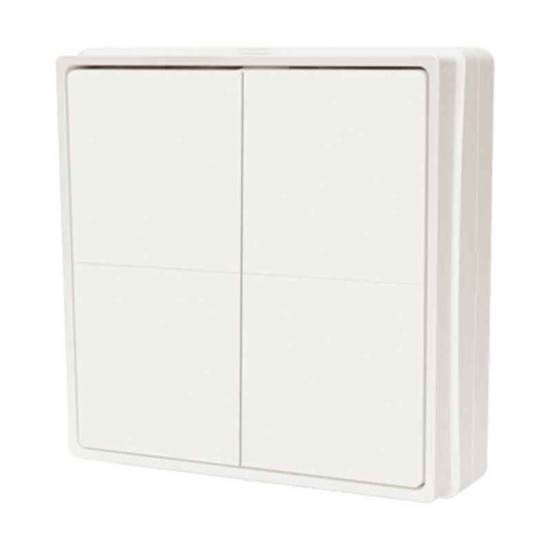 Shelly BLU RC Button 4 – Telecomandă inteligentă Bluetooth cu 4 butoane programabile, bej