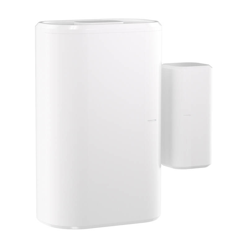 Sonoff SNZB‑04P – Senzor ușă și fereastră Zigbee 3.0, notificări instant, autonomie 5 ani, baterie CR2477, alb