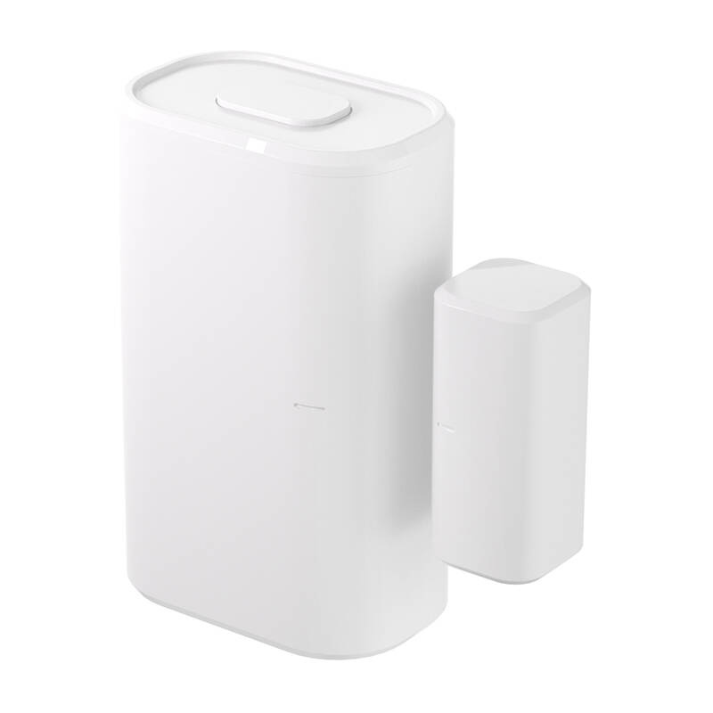 Sonoff SNZB‑04P – Senzor ușă și fereastră Zigbee 3.0, notificări instant, autonomie 5 ani, baterie CR2477, alb