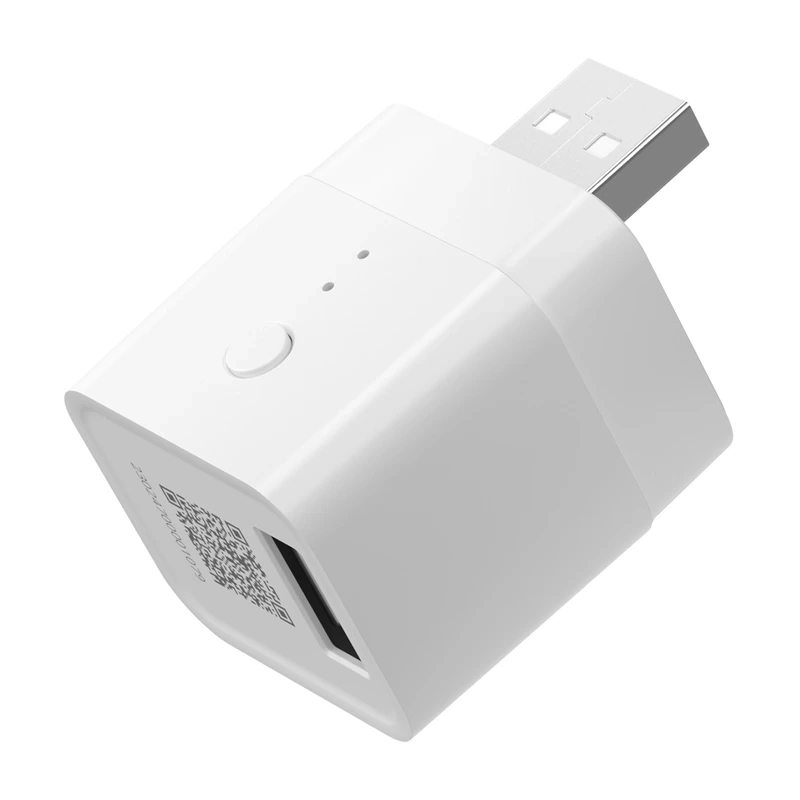 Sonoff ZBMicro – Adaptor USB‑Zigbee 3.0, Turbo Mesh, 36 W cu QC 3.0, alb