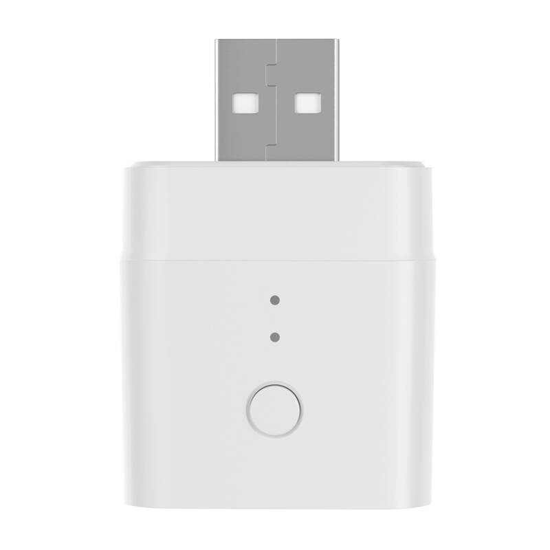 Sonoff ZBMicro – Adaptor USB‑Zigbee 3.0, Turbo Mesh, 36 W cu QC 3.0, alb