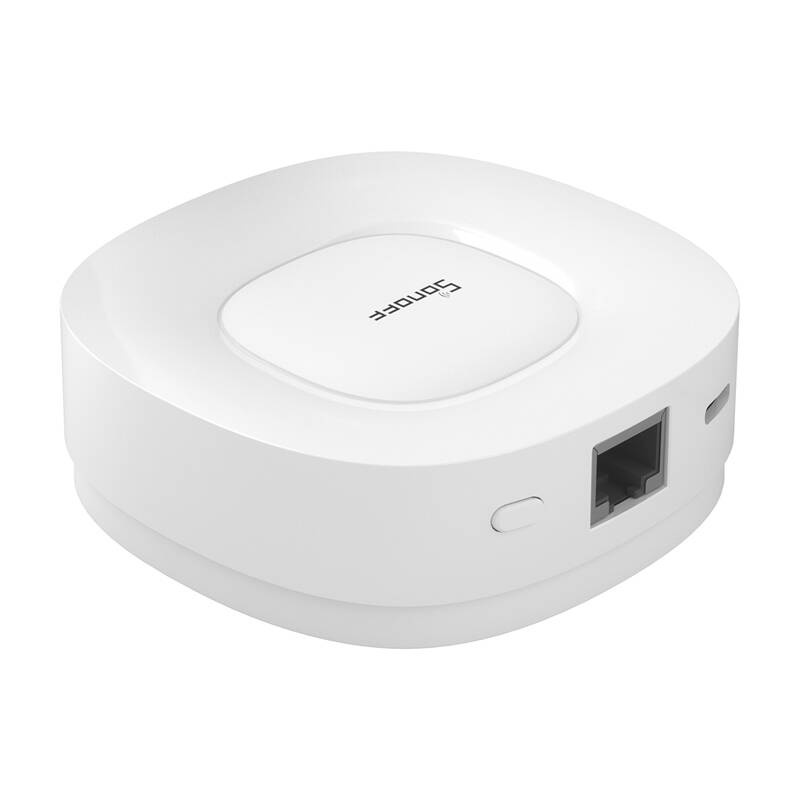 Hub Zigbee 3.0 SONOFF Zigbee Bridge Ultra (ZBBridge-U), Ethernet și WiFi, punte Matter, până la 256 de dispozitive, alb
