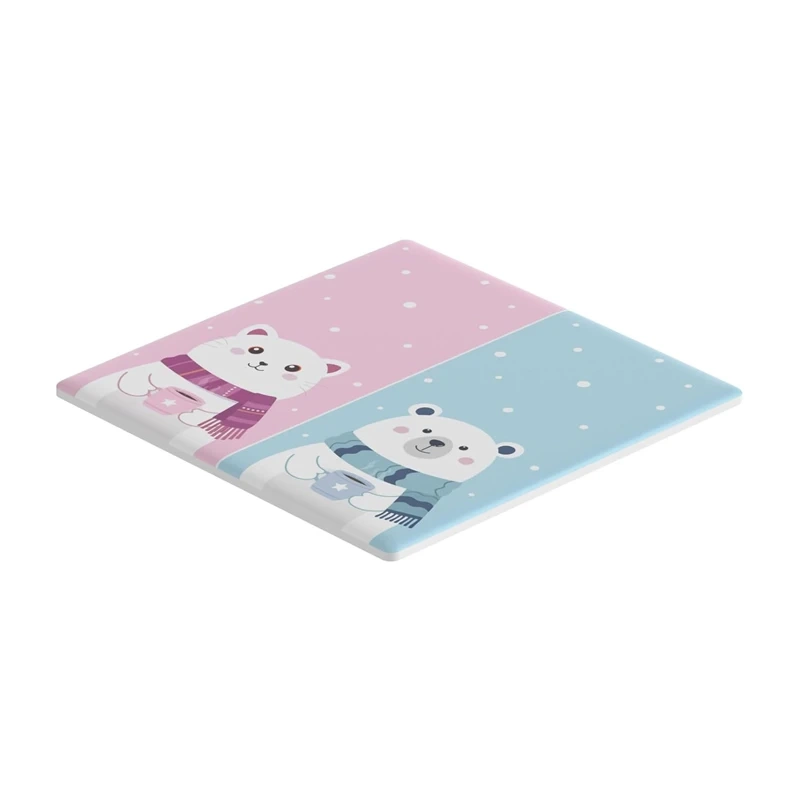 Sonoff T5 Cartoon 2C – Capac frontal decorativ pentru întrerupător smart TX Ultimate, design cartoon, compatibil 2 canale