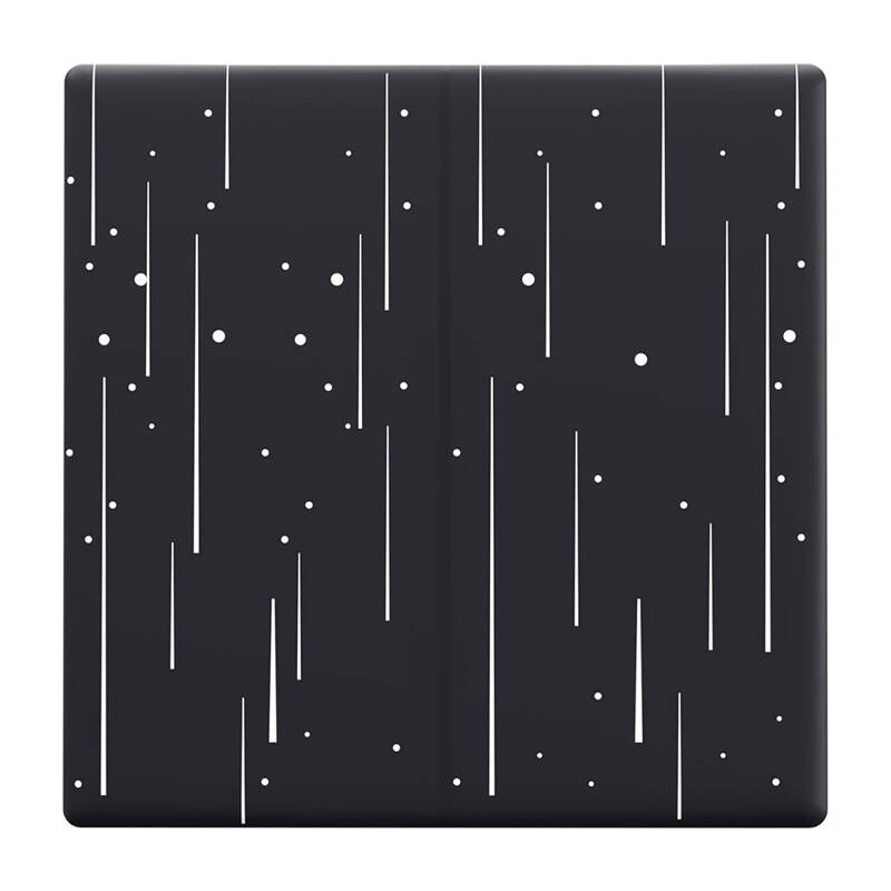 Sonoff Star 2C – Panou decorativ model star pentru întrerupător TX Ultimate T5 2 canale, 86 × 86 × 39 mm