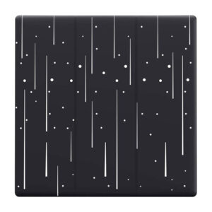 Sonoff Star 3C – Panou decorativ model star pentru întrerupător TX Ultimate T5 3 canale, 86 × 86 × 39 mm