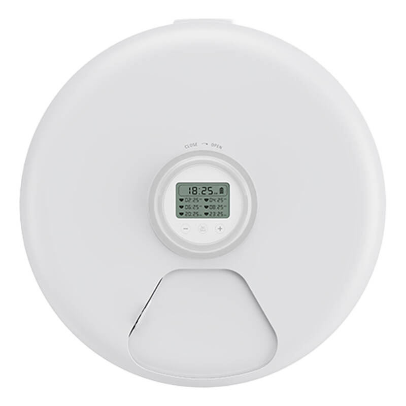 Rojeco 2L Alimentator automat pentru pisici Versiunea cu buton