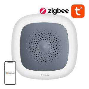 Heiman HS1HT – Senzor inteligent Zigbee pentru temperatură și umiditate, Tuya, Smart Life