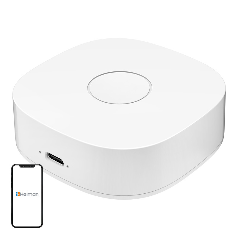 Heiman WS2GW-R – Gateway inteligent WiFi pentru casă smart, compatibil Tuya Smart Life