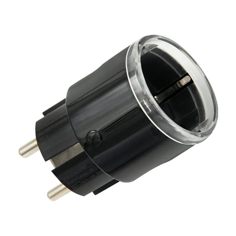 Shelly Plug S Gen3 – Priză inteligentă WiFi, 12A, 2500W, cu monitorizare consum, negru