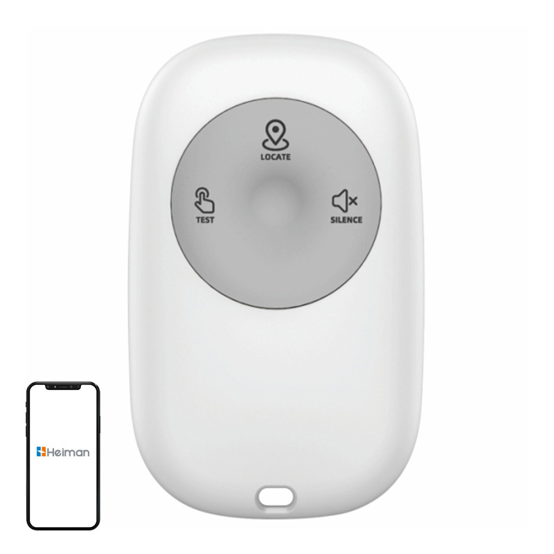 Heiman HM1RC-W – Telecomandă wireless pentru sisteme de alarmă interconectate, alimentată cu baterie