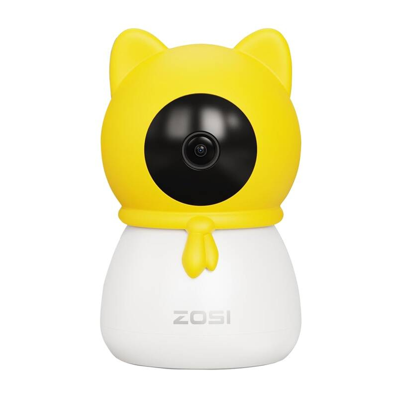ZOSI C516 – Cameră 2.5K HD pentru supraveghere sau nanny, rotire 355 grade, audio bidirecțional, senzor temperatură și umiditate