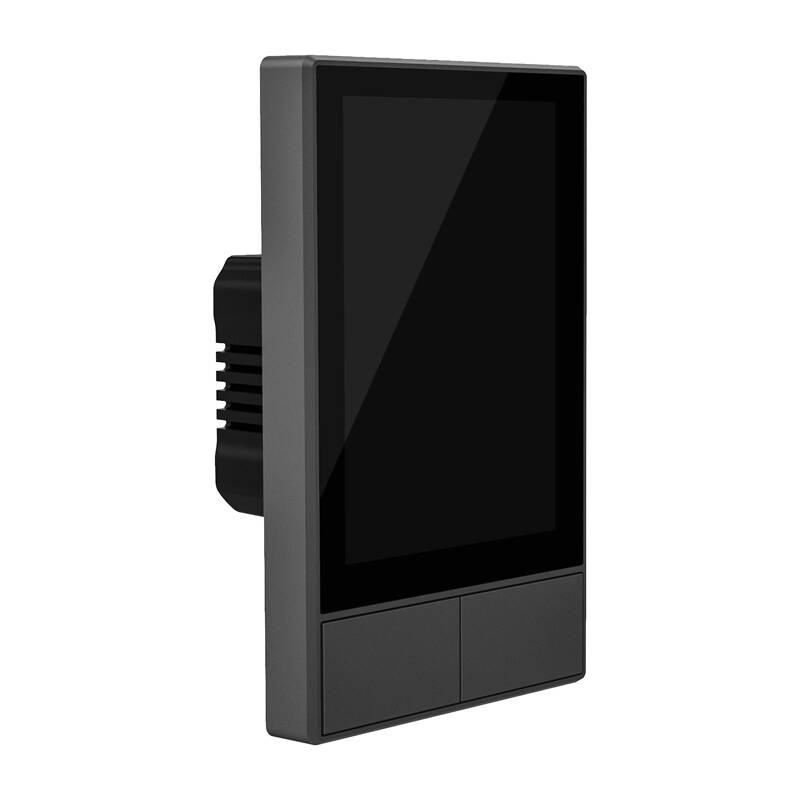 Sonoff NSPanel Pro 120 – Panou smart Wi-Fi 4,7 inch tactil, hub ZigBee 3.0, termostat integrat, 2 butoane fizice, negru