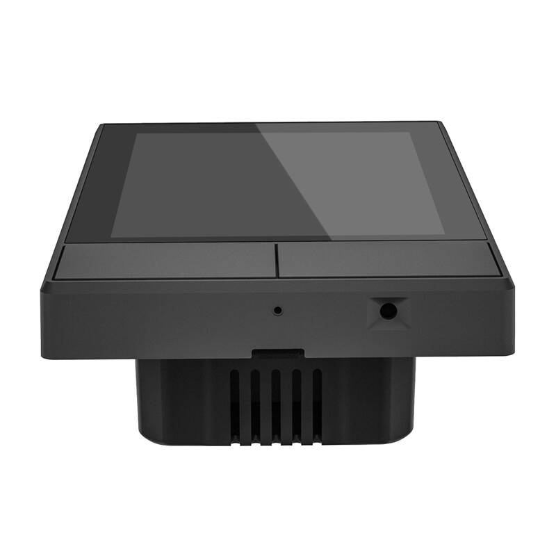 Sonoff NSPanel Pro 120 – Panou smart Wi-Fi 4,7 inch tactil, hub ZigBee 3.0, termostat integrat, 2 butoane fizice, negru