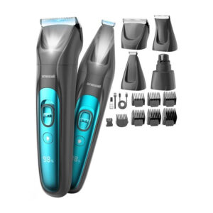 Oneisall FC10 – Kit 4 în 1 mașină de tuns pentru animale de companie, 2000mAh, autonomie 3,7h, încărcare USB-C