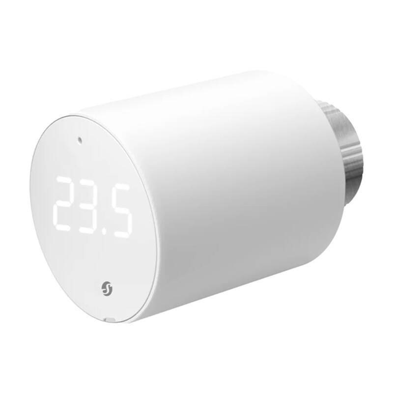 Shelly BLU TRV – Set 3 capete termostatice inteligente Bluetooth cu unitate de control, alb