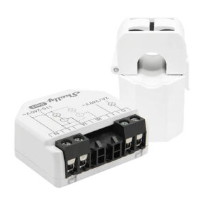 Shelly EM Gen3 – Controler inteligent de măsurare a energiei WiFi, 2 canale, până la 80A, cu transformator 50A inclus