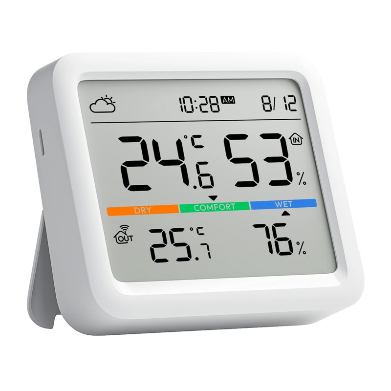SwitchBot Meter Pro Stație Meteo Smart – senzor temperatură,umiditate, Bluetooth, ecran LCD, alarmă