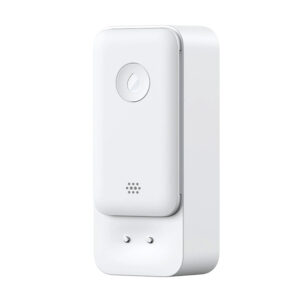 Senzor smart SwitchBot pentru inundatie, IP67, Bluetooth + Wi‑Fi, notificări instant, autonomie 2 ani