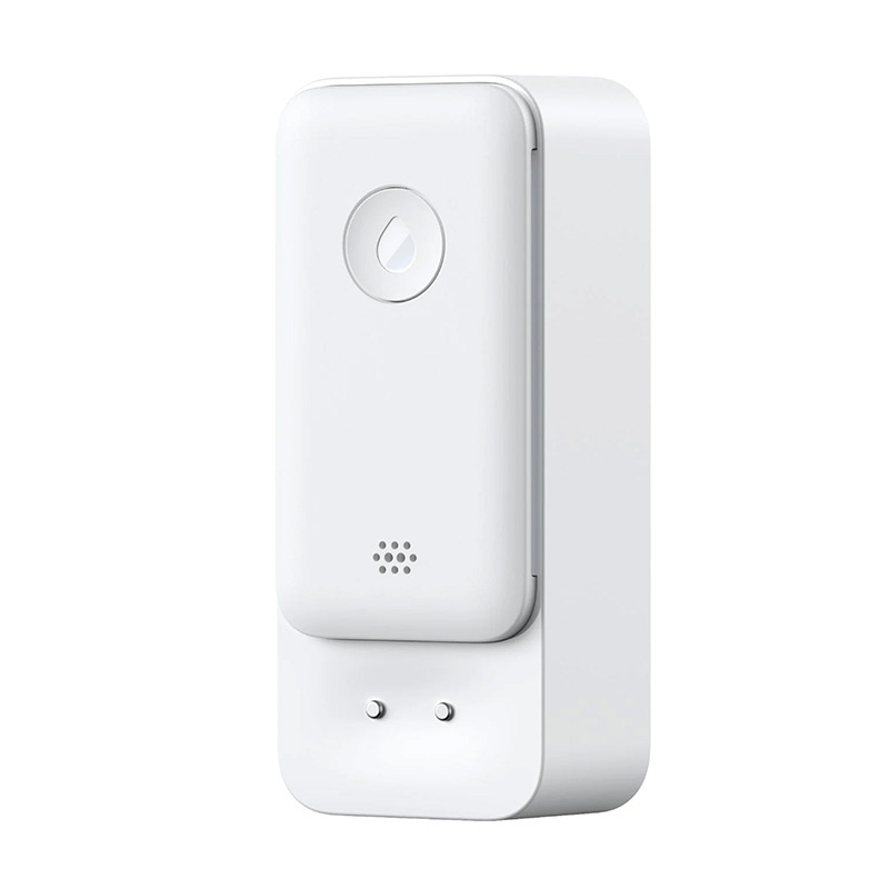 Senzor smart SwitchBot pentru inundatie, IP67, Bluetooth + Wi‑Fi, notificări instant, autonomie 2 ani
