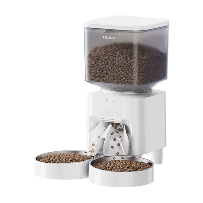 Rojeco 4.5L Alimentator automat pentru animale de companie WiFi Version Dou