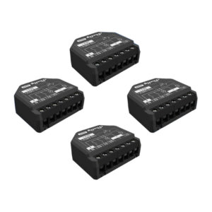 Shelly 2PM Gen3 – Set 4 relee inteligente WiFi/Bluetooth, 2 canale, 16A/canal, cu monitorizare consum