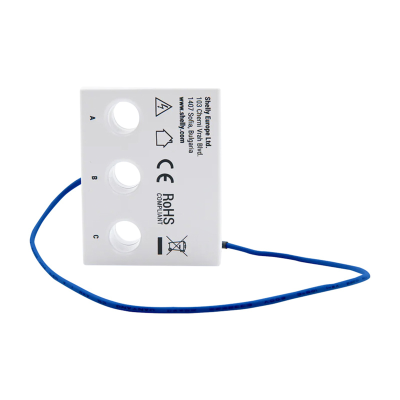 Shelly 3EM-63T Gen3 – Contor inteligent de energie trifazat WiFi, 63A, montaj pe șină DIN, terminal plat