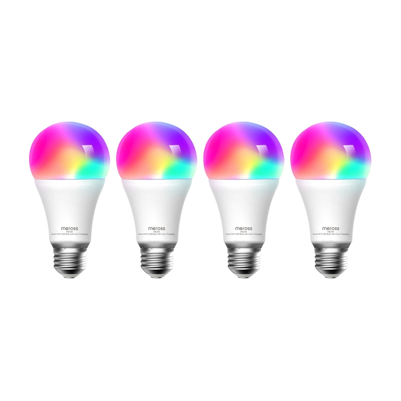 Meross MSL120 Bec LED inteligent WiFi (HomeKit) (pachet de patru)