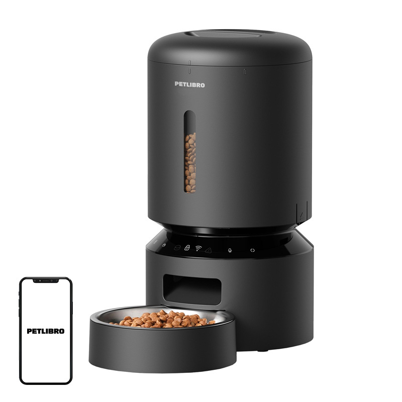 Petlibro Granary distribuitor de hrană, WiFi, 5L (negru)