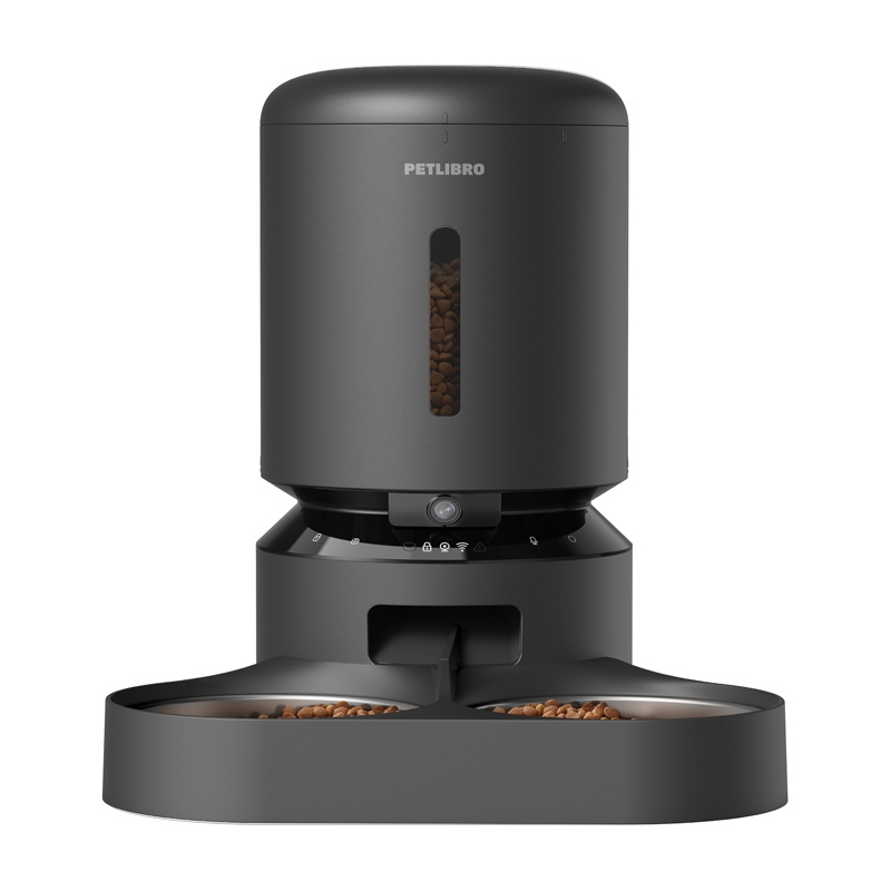 Petlibro Granary dozator de kama cu cameră și bol dublu, 5L (negru)