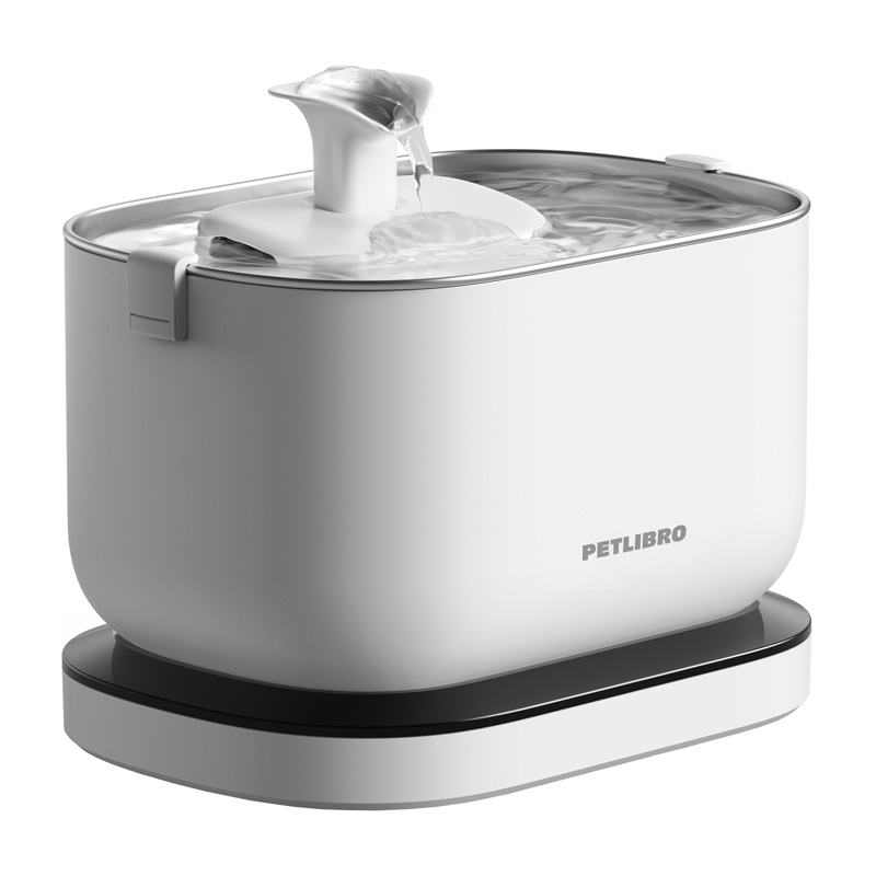 Petlibro Dockstream – Fântână inteligentă pentru animale de companie, 2,5L, cu baterie reîncărcabilă