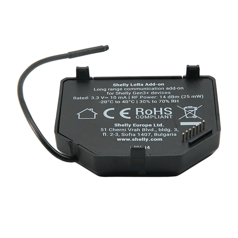 Shelly LoRa Add-on EU868 – Set 2 module de comunicație pentru relee Shelly Gen3/Gen4