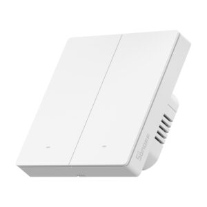 Sonoff ZB-M5 2C – Întrerupător smart Zigbee, 2 Canale, 86W, compatibil Alexa și Google Home