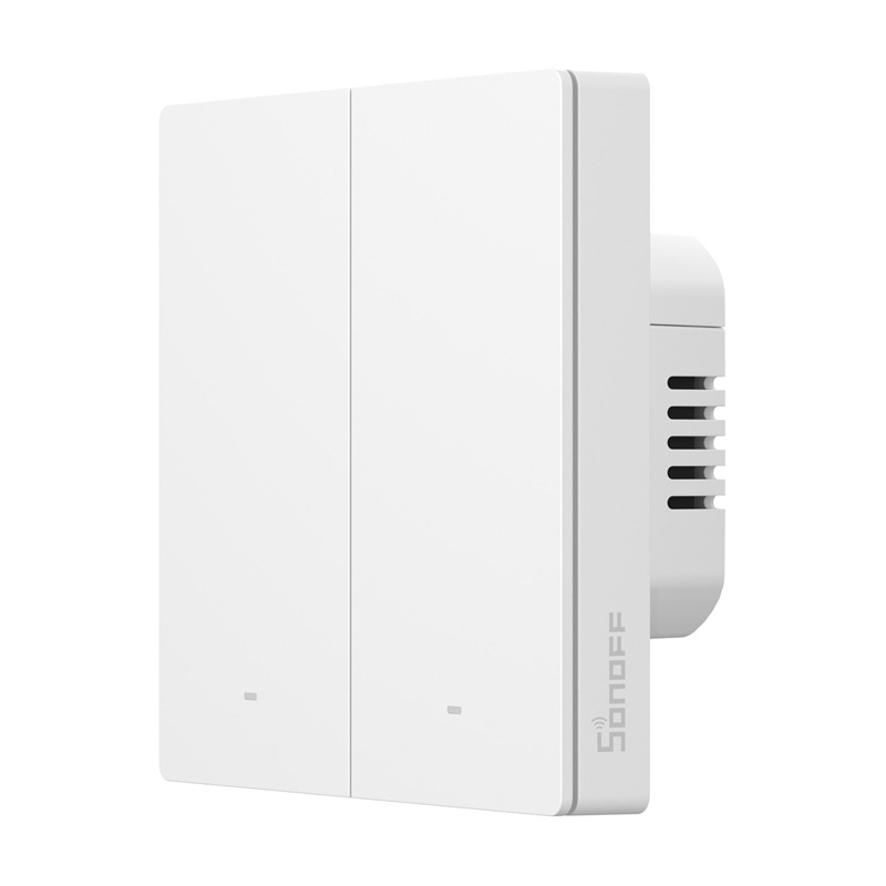 Sonoff ZB-M5 2C – Întrerupător smart Zigbee, 2 Canale, 86W, compatibil Alexa și Google Home