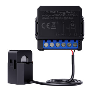 Contor de energie inteligent bidirecțional Avatto WiFi WPM16-1
