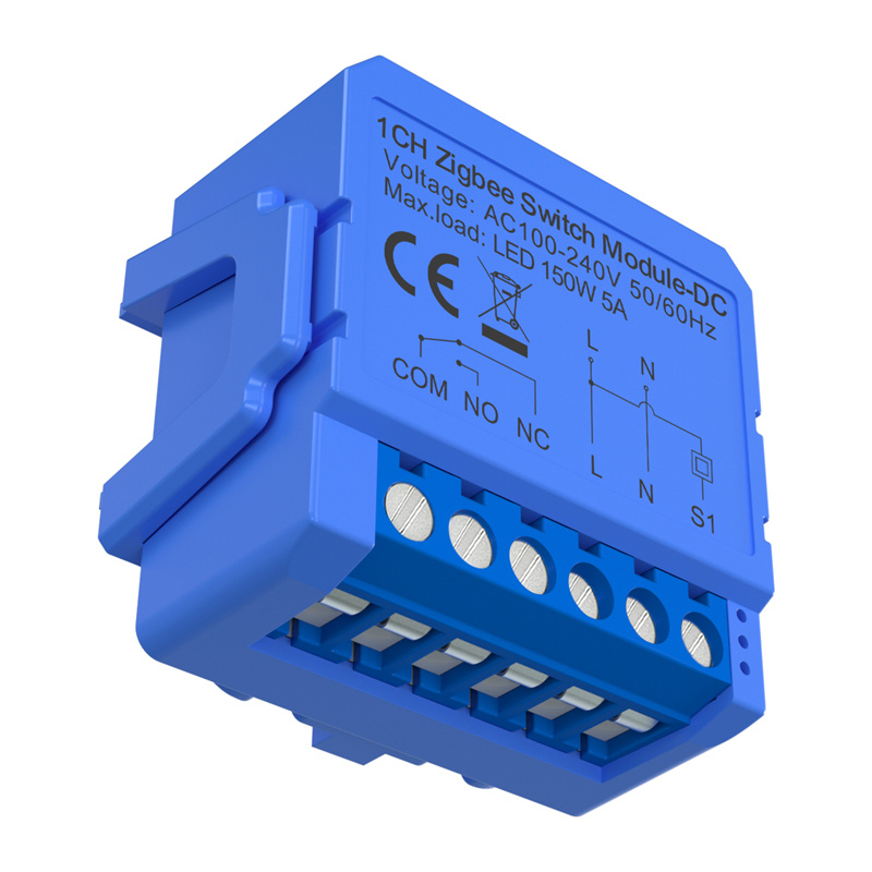 Avatto ZWSM16-DC-1 modul inteligent de comutare ZigBee cu 1 canal cu contact DC fără tensiune