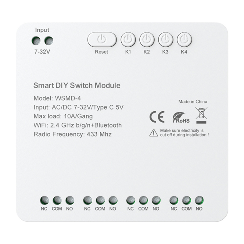 DIY Avatto WSMD-4 32V modul comutator inteligent