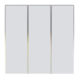 Touch ZigBee Light Switch Avatto TS60-EU-W3 Triple TUYA (alb).